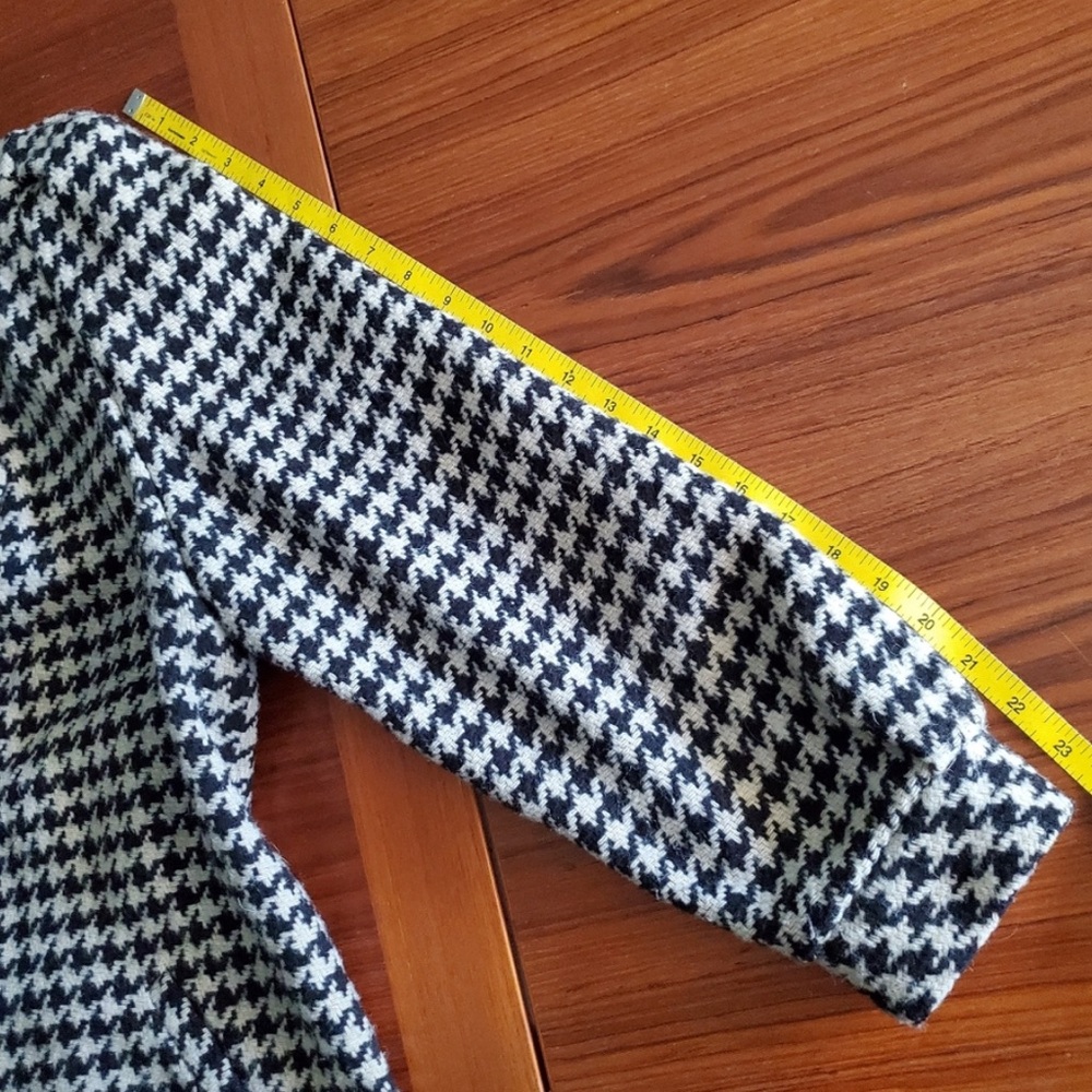 Karizma East LTD Vintage Houndstooth Coat Size 16 - Picture 13 of 13